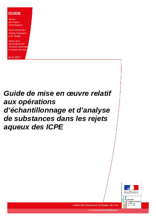 Guide Echantillonnage & Analyses rejets acqueux pour ICPE PROJET 2017 04.pdf